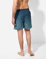 kąpiel&oacute;wki - nadruk na całej powierzchni - turkusowy