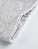 set od body dugih rukava, hlača i &scaron;e&scaron;ira - rebrasti materijal - svetlo-siva