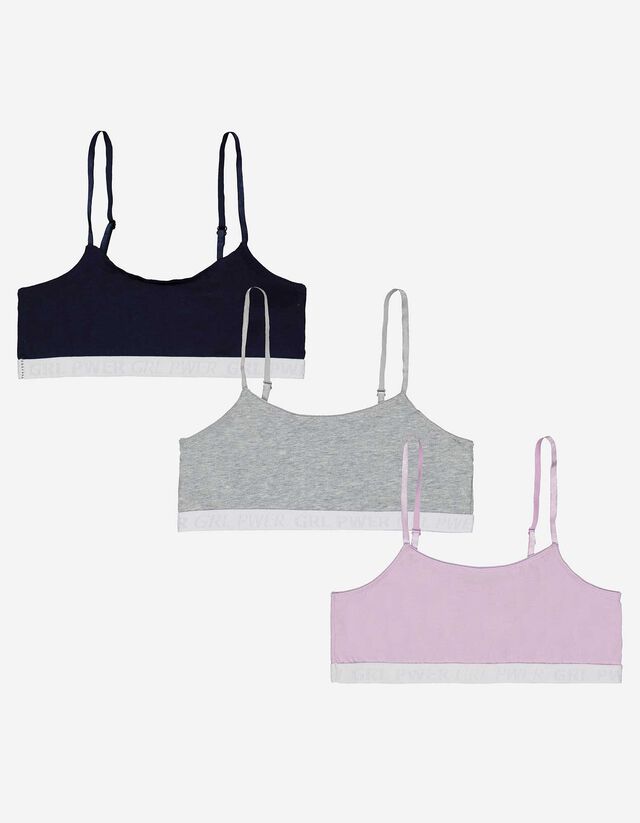 Mädchen Bustier - 3er-Pack   