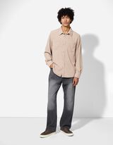 Overhemd - Corduroy - beige