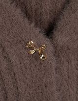 Cardigan - Strick - braun