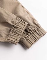 Jogpants - einfarbig - hellbraun