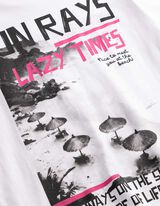 T-Shirt - R&uuml;ckenprint - wei&szlig;