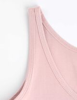 Top - Stretchanteil - lila