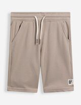 &nbsp;Set aus T-Shirt und Shorts - Allover-Print - Off-White