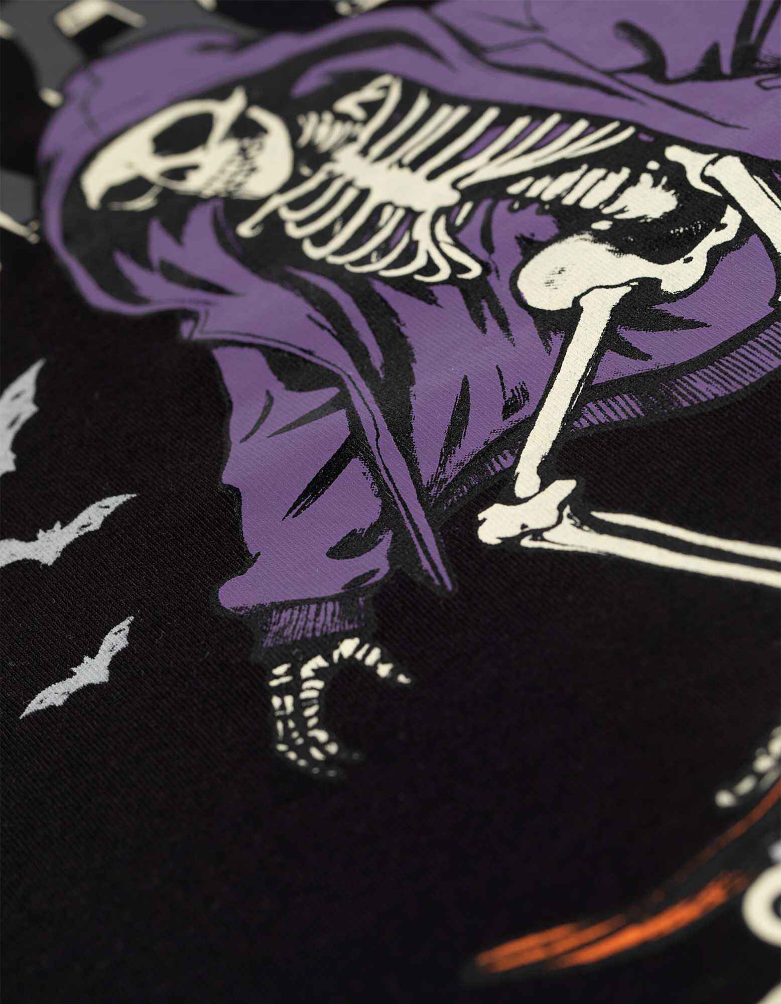 Longsleeve - Voorkantprint - Zwart