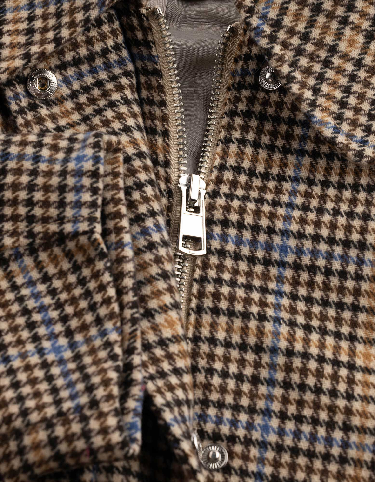 Blouson - Woll-Optik - Beige