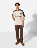 T-Shirt - Frontprint - beige