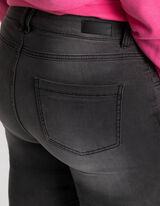 Teksap&uuml;ksid - Sirge l&otilde;ikega - must