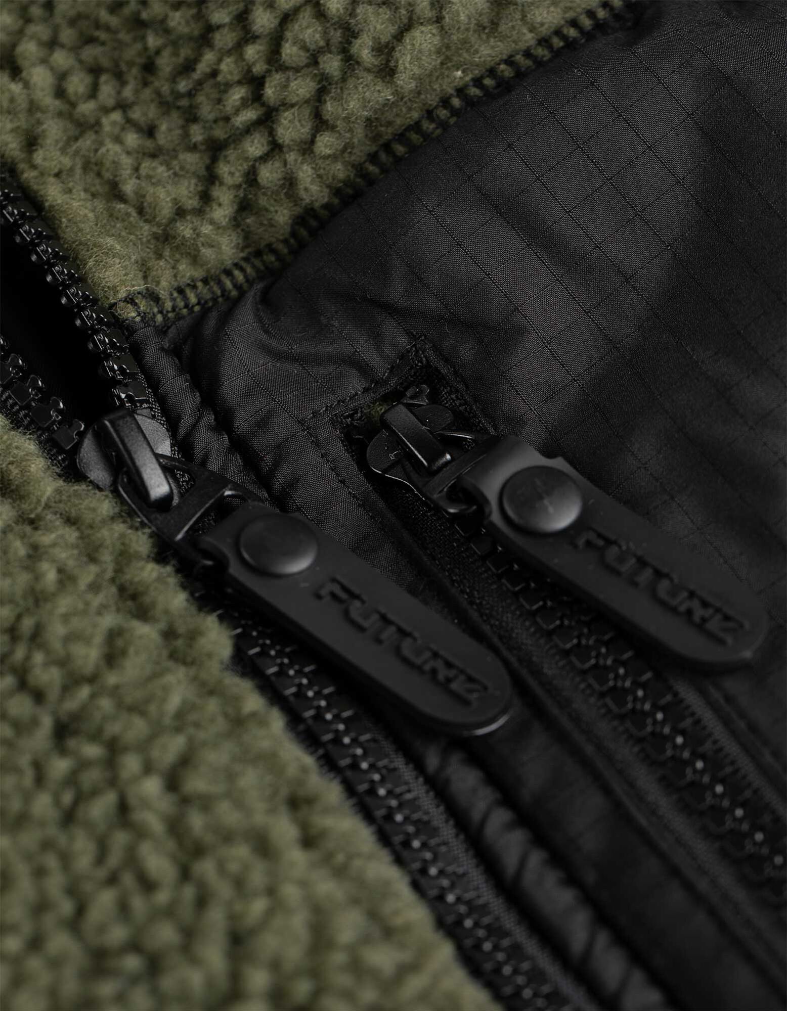 Sweat-shirt - Peluche - khaki