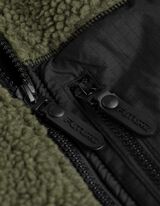 Sweat-shirt - Peluche - khaki