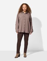 Blousjas - Knoopsluiting - beige