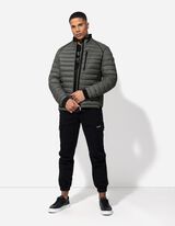 Dygsniuota striukė - Atstumia vandenį - tamsiai zalias