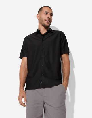 Shorts - Streifen - beige