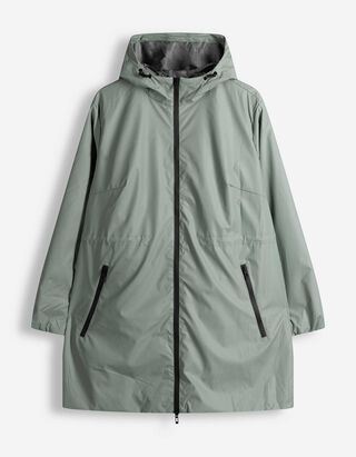 Parka - Taille ajustable - turquoise