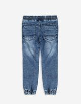 Jogger pants - Label - donkerblauw