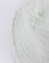 cappello a secchiello - Mussola - verde chiaro