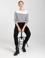 Mar&scaron;kinėliai ilgomis rankovėmis - Įprasto dydžio - baltas