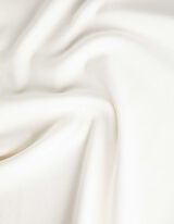 Shirt - Geribde structuur - wit