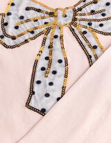 Set aus Strickjacke und Stricktop - 2er-Pack - Beere
