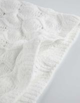 Csősál - Finomkötött - feher