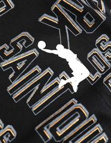 P&oacute;l&oacute; - Nyomott minta - fekete