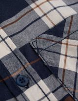 Camicia - Motivo a quadri - blu scuro