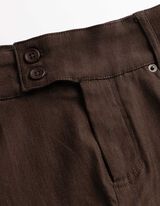 Hose - Skinny Fit - dunkelbraun