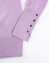 Pulóver - LENZING™ ECOVERO™ - lila