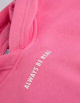 Hoodie - Print - pink