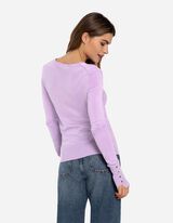 Pulóver - LENZING™ ECOVERO™ - lila