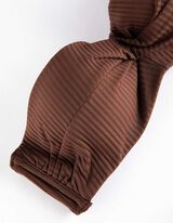 Top bikini - Spalline regolabili - marrone scuro