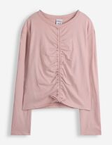 Longsleeve - Effen - Roze