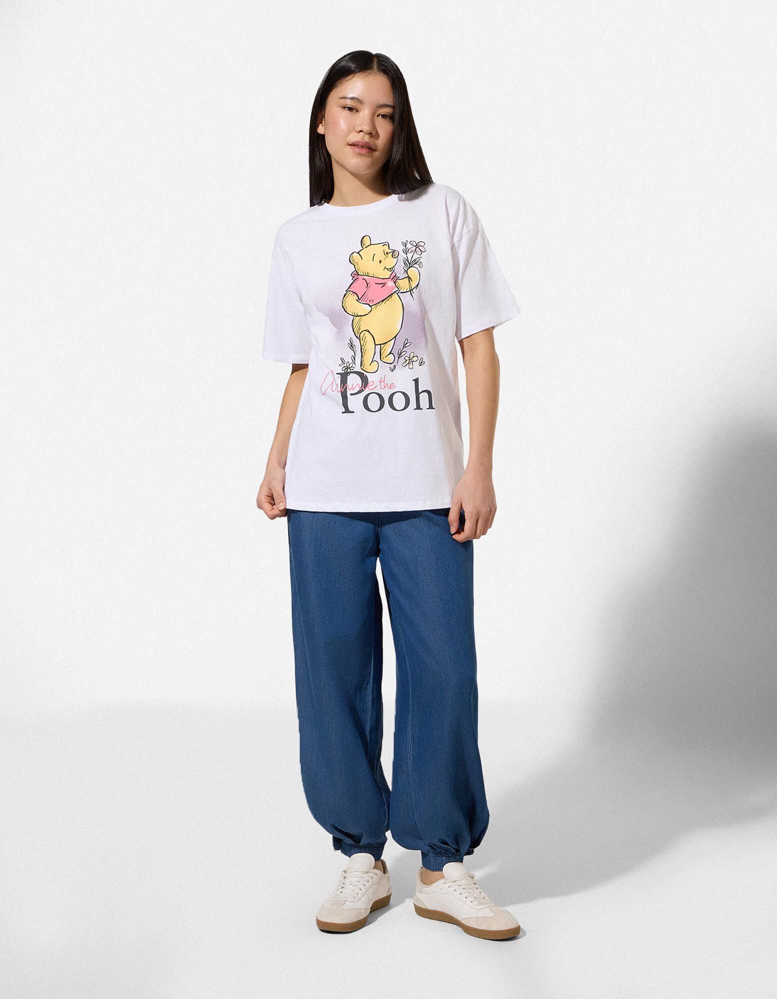 T-Shirt - Winnie Puuh - wei&szlig;