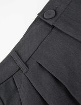 Hose - Weites Bein - dunkelgrau