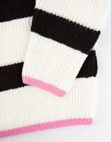 Dugi džemper - Fino pletenje - bela