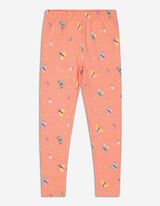 Leggings - Stampa allover - arancione