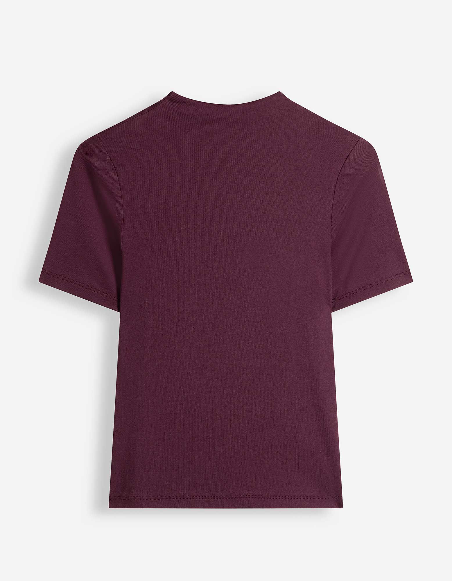 T-Shirt - Modal-Anteil - Lila