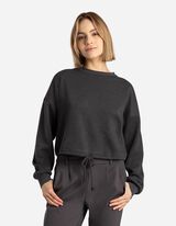 bluza - troczek na dole - szary