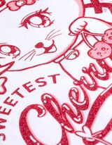 T-shirt - Print - wit