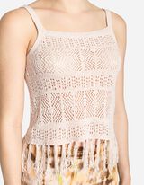 Majica na bretele - Izlizani krajevi - bez