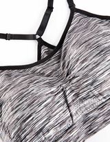 Podprsenkový top - Melírovaný - seda