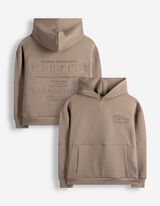 Hoodie - Scuba - Taupe