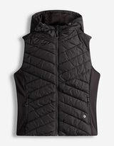 Bodywarmer - Stiknaden - zwart