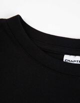 Tričko s dlhými rukávmi - Predná potlač - cierna