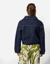 Blouson - Katoen - Donkerblauw