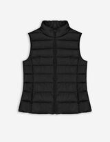 Vestă matlasată - Monocrom - Negru