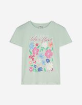 T-shirt - Stampa - turchese