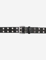 Opasek - Přezka s hrotem - cerná