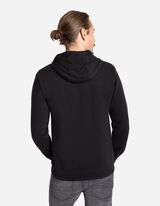 Džemperis - Priekinė spauda - juodas